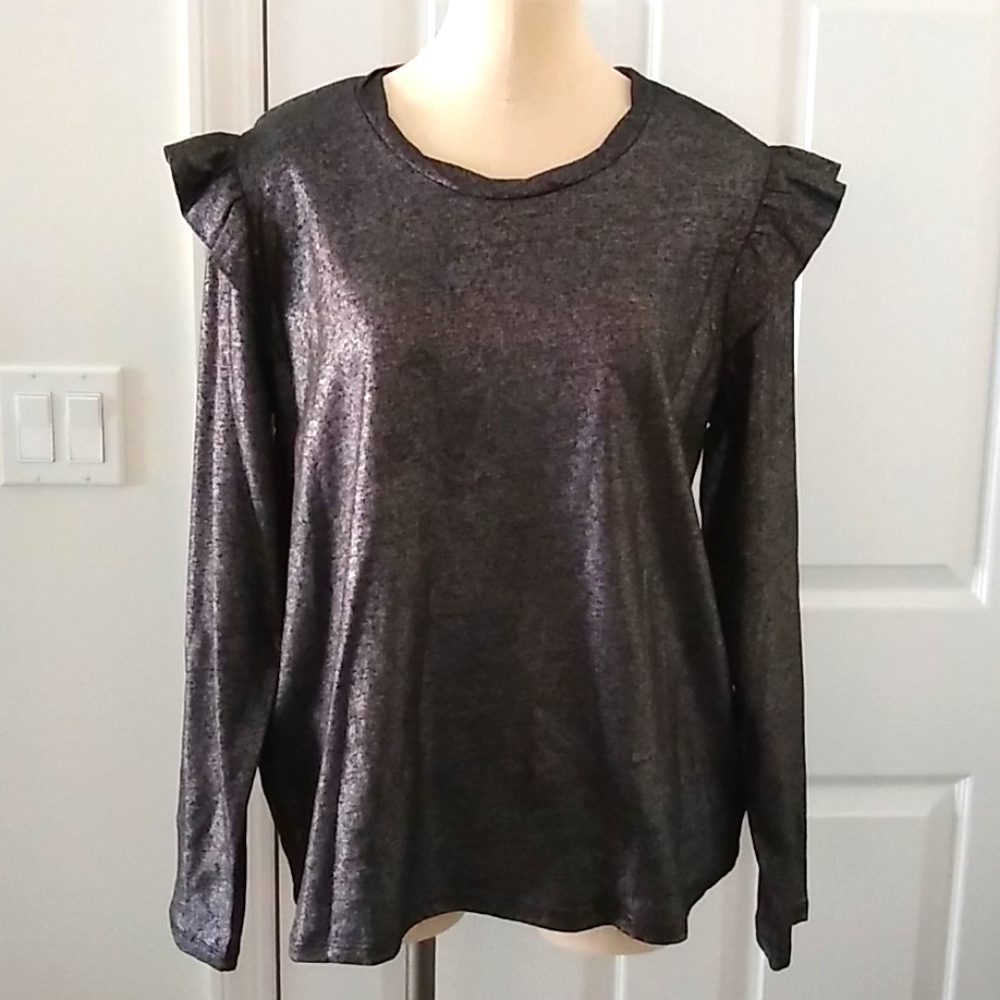 Michael Kors Ruffled Sweatshirt